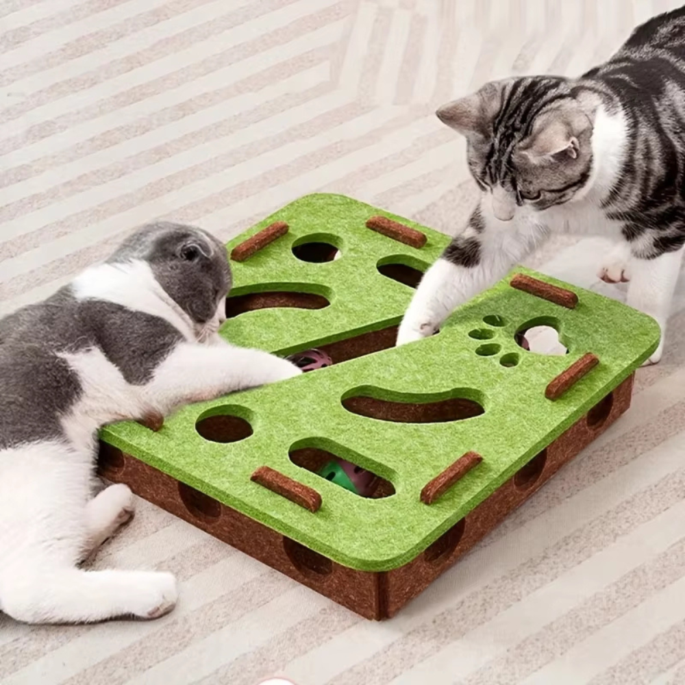 Puzzelino - Intelligentes Spiel für anspruchsvolle Fellnasen