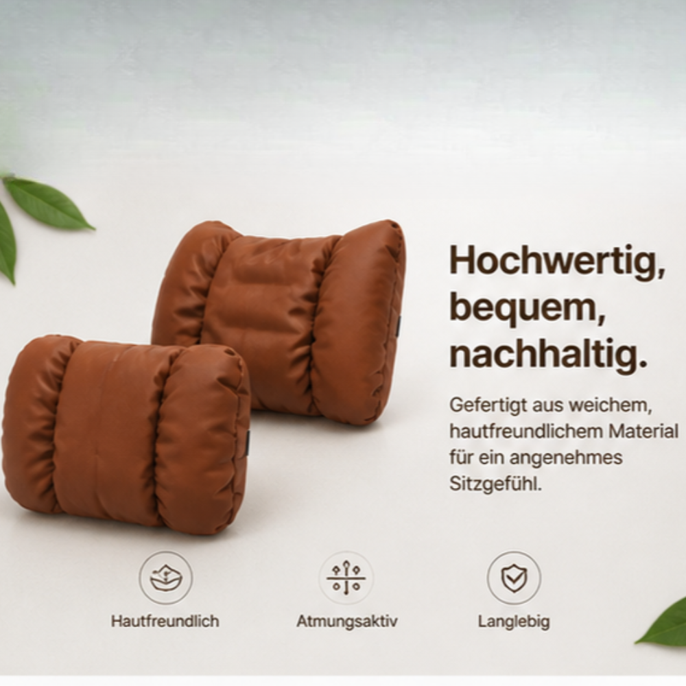 DriveRelax - Damit lange Fahrten nicht deinen Rücken belasten, sondern sich endlich bequem anfühlen.