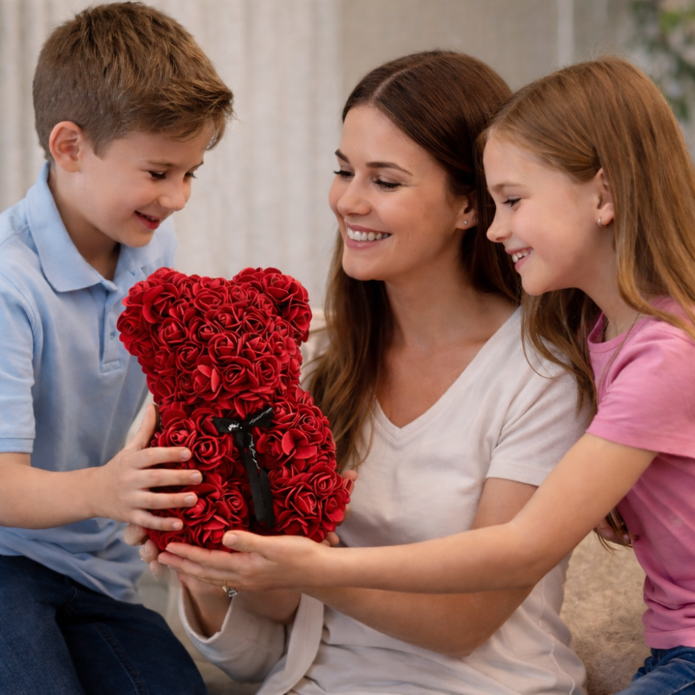 Rosebär - Sag „Danke Mama“ auf eine Weise, die sie für immer spürt.